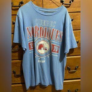 Quebec Nordiques Vintage CCM Shirt